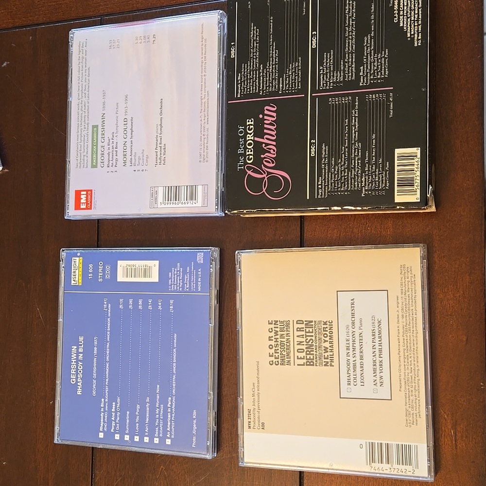 Classical George Gershwin 4 CD's - Picture 6 of 12